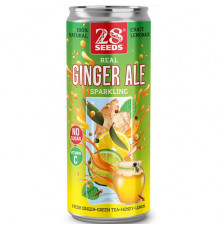 Напиток имбирный эль "Ginger ale" 28seeds 330мл