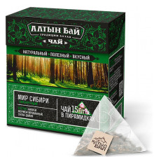 Чайный напиток "Мир Сибири" тонизирующий пирамидка 15*10г