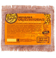 Мочалка Облепиховая, с органическим мылом 130г