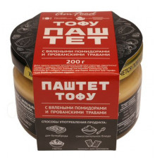 Тофу-паштет с вялеными помидорами и прованскими травами, стекло 200г