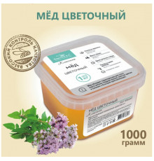 Мёд "Берестов А.С." Цветочный пэт банка 1000г