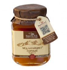 Мёд "Берестов А.С." Горный ст.банка 200г
