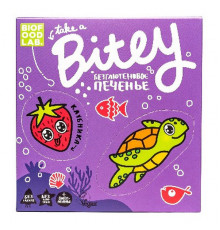 Печенье Bitey "Клубника" безглютеновое 125г