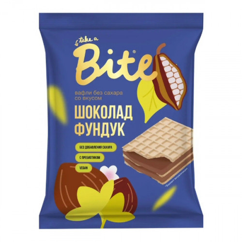 Вафли Bite «Шоколад - фундук» 30г
