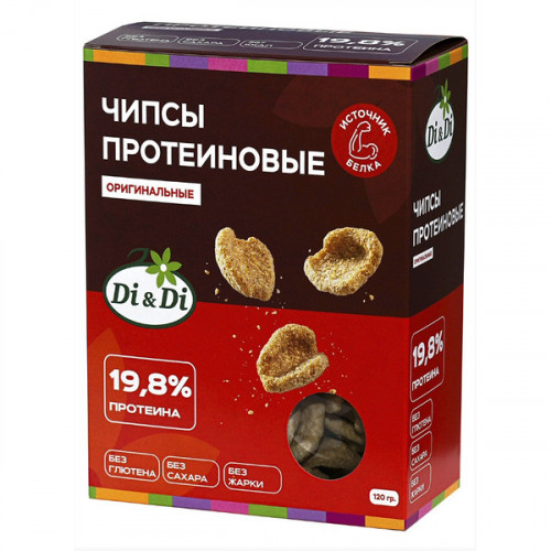 Чипсы протеиновые оригинальные 120г