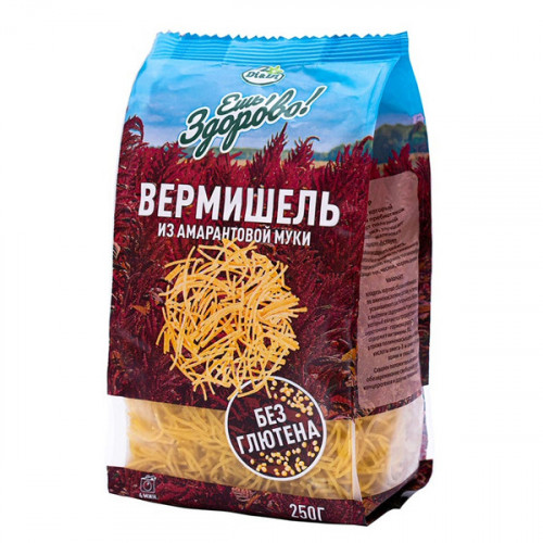 Макароны из амарантовой муки Di&Di "Вермишель" б/глютена 250г
