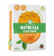 Мармелад апельсин желейно-формовой крафт 155г