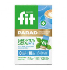 ФитПарад № 14 - 100г эритритол, стевиозид 100шт САШЕ