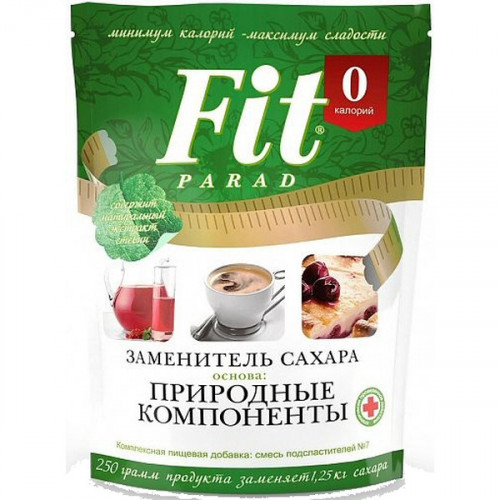 ФитПарад № 7 - 250г эритритол ДОЙ-ПАК