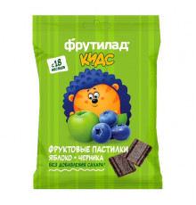 Пастила "Фрутилад KIDS" Яблоко-Черника детская ш\б 30г