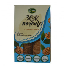 Печенье овсяное ЗОЖ с грецким орехом 150г