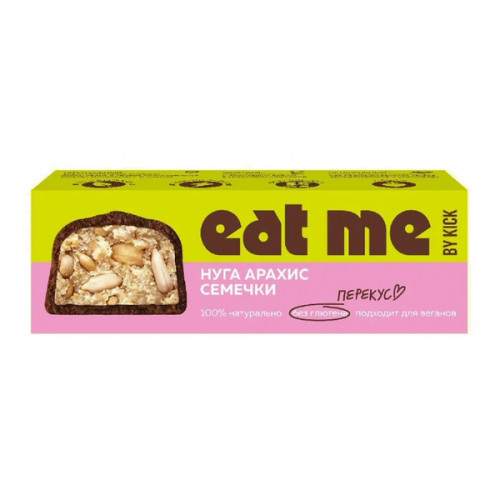 Батончик EatMe шоколадный с ахарисом 45г