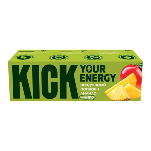 Батончик "KICK energy" апельсин, орех, пребиотики 35г