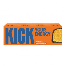 Батончик "KICK energy" кокос с мандарином 45
