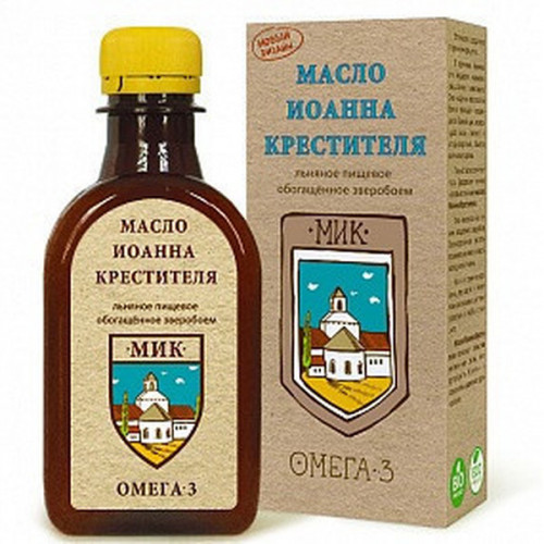Эликсир "Иоанна Крестителя" на льняном масле 200мл