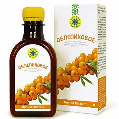 Масло льняное "Облепиховое" 200мл