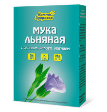 Мука льняная "Компас Здоровья" с селеном,калием,магнием 300г