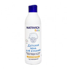 Пена детская для купания 0+ Nativica baby туба 250мл