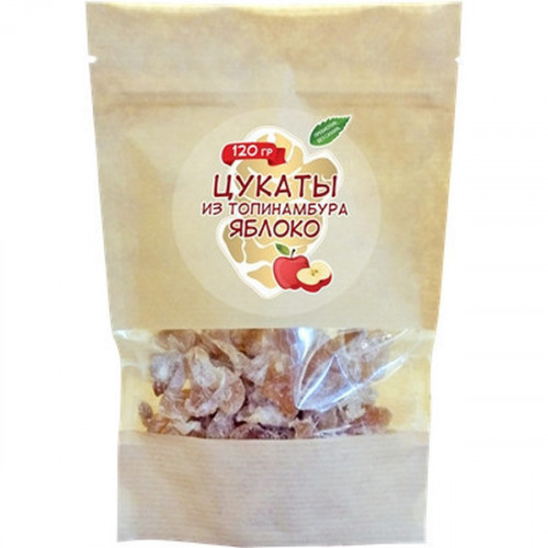 Цукаты из топинамбура с яблоком 120г