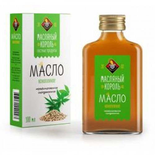 Масло конопляное 100мл
