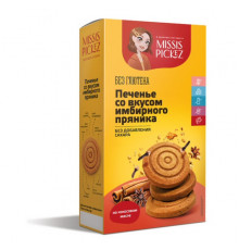 Печенье песочное Имбирный пряник Missis Pickez 100г