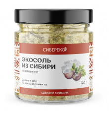 Экосоль сибирская молотая со специями (Селен+йод), ст банка 200г