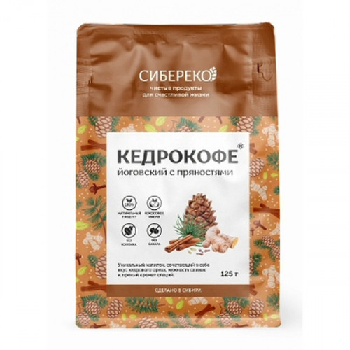 Кедрокофе Йоговский с пряностями Apic 125г