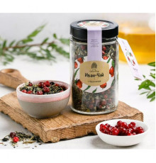 Иван-чай с брусникой, стекло 60г