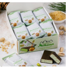 Конфеты "Кедровая метелица" фисташка батончик 40г