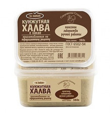 Халва кунжутная с какао 290г