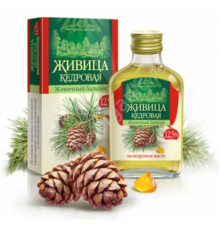 Бальзам Живичный (кедровый) 12,5%, 100мл