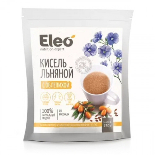 Кисель льняной с облепихой 150г
