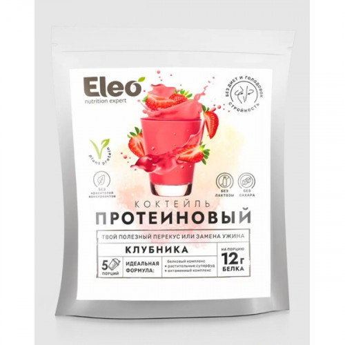 Протеиновый коктейль "Клубника" дой-пак 150г