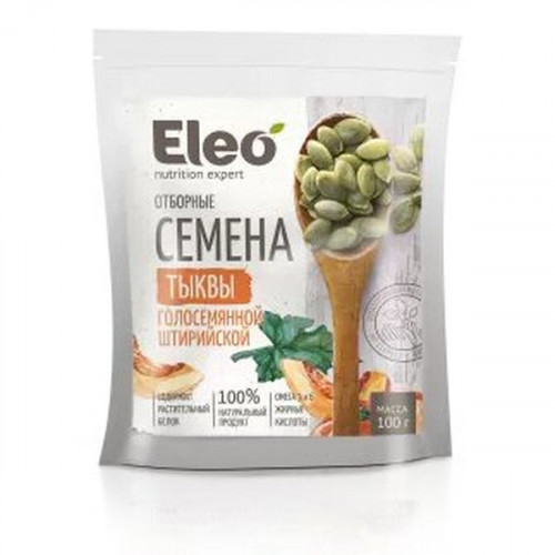 Тыквы семена, Eleo 100г