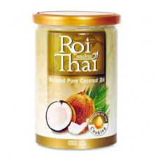 Масло кокосовое раф. 100% roi thai 600мл