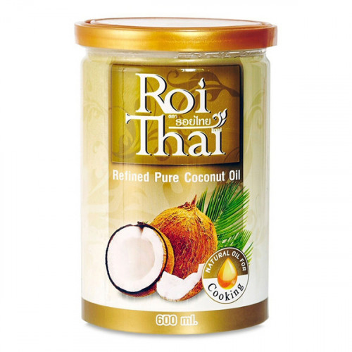 Масло кокосовое раф. 100% roi thai 600мл
