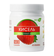 Кисель псиллиум, Клубника растворимый, п.банка 300г