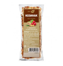 Козинаки из полбы на фруктозе с имбирем и шиповником 20г
