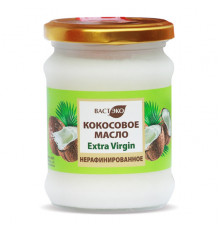 Масло кокосовое нерафинированное Extra virgin, банка 230мл