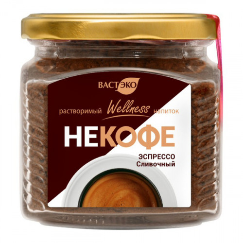 Напиток Некофе Эспрессо Сливочный, растворимый, банка 190г