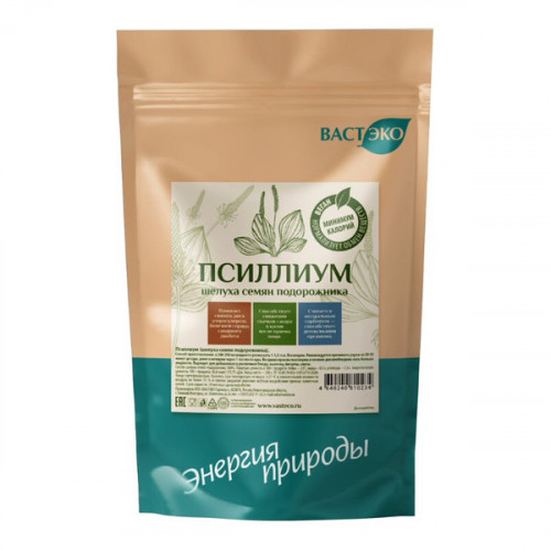 Псиллиум (шелуха семян подорожника), дойпак 120г