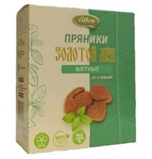 Пряники мятные на мальтите и стевии Vitlen 150г
