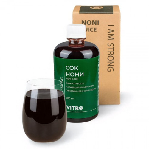 Напиток сокосодержащий Нони I am Strong, Vitro Naturals 500мл