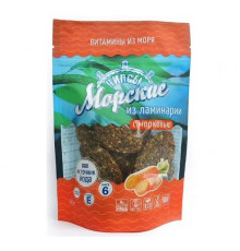 Чипсы из ламинарии "Морские" с морковью 90г