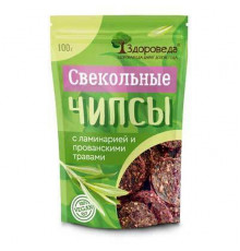 Чипсы свекольные с ламинарией и прованскими травами «Здороведа» 100 г
