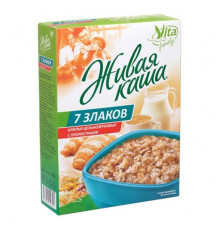 Каша живая "Vita" "7 злаков" МИКС цельнозерновые с проростками 300г